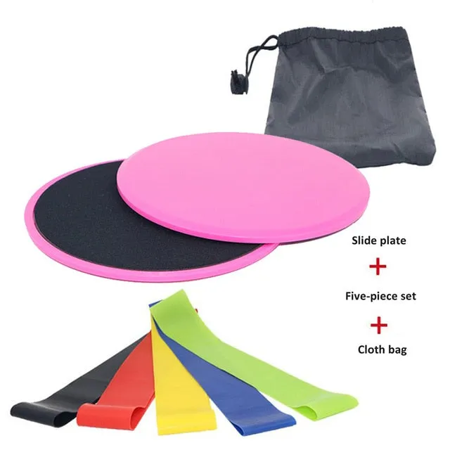 2PCS Sliding Slider Gliding Discs