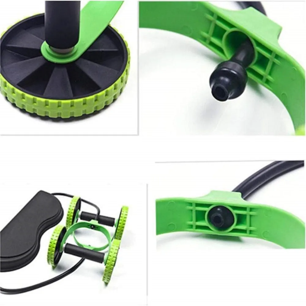 4 Wheels Abdominal Muscle Roller Exercise Equipment