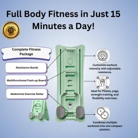 5 in 1 Multi-Purpose Pilates & Yoga Workout Board