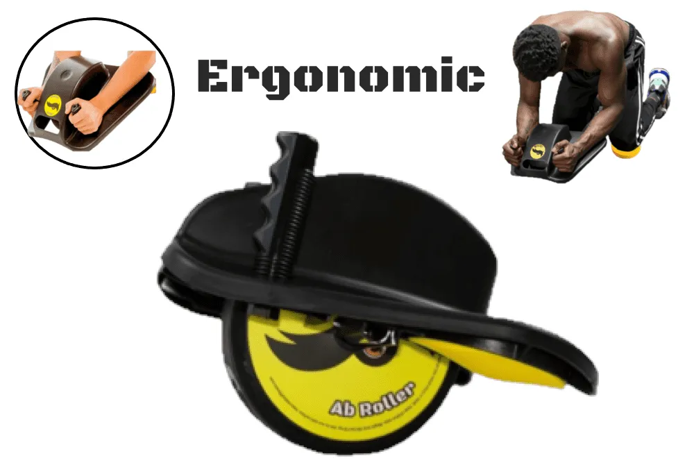 Ab Roller Wheel, Abs Trainer Wheel Stainless Steel Exercise Equipment