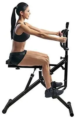 Abdominal Squat Glutes Workout Crunch Cardio Exercise Horse Rider