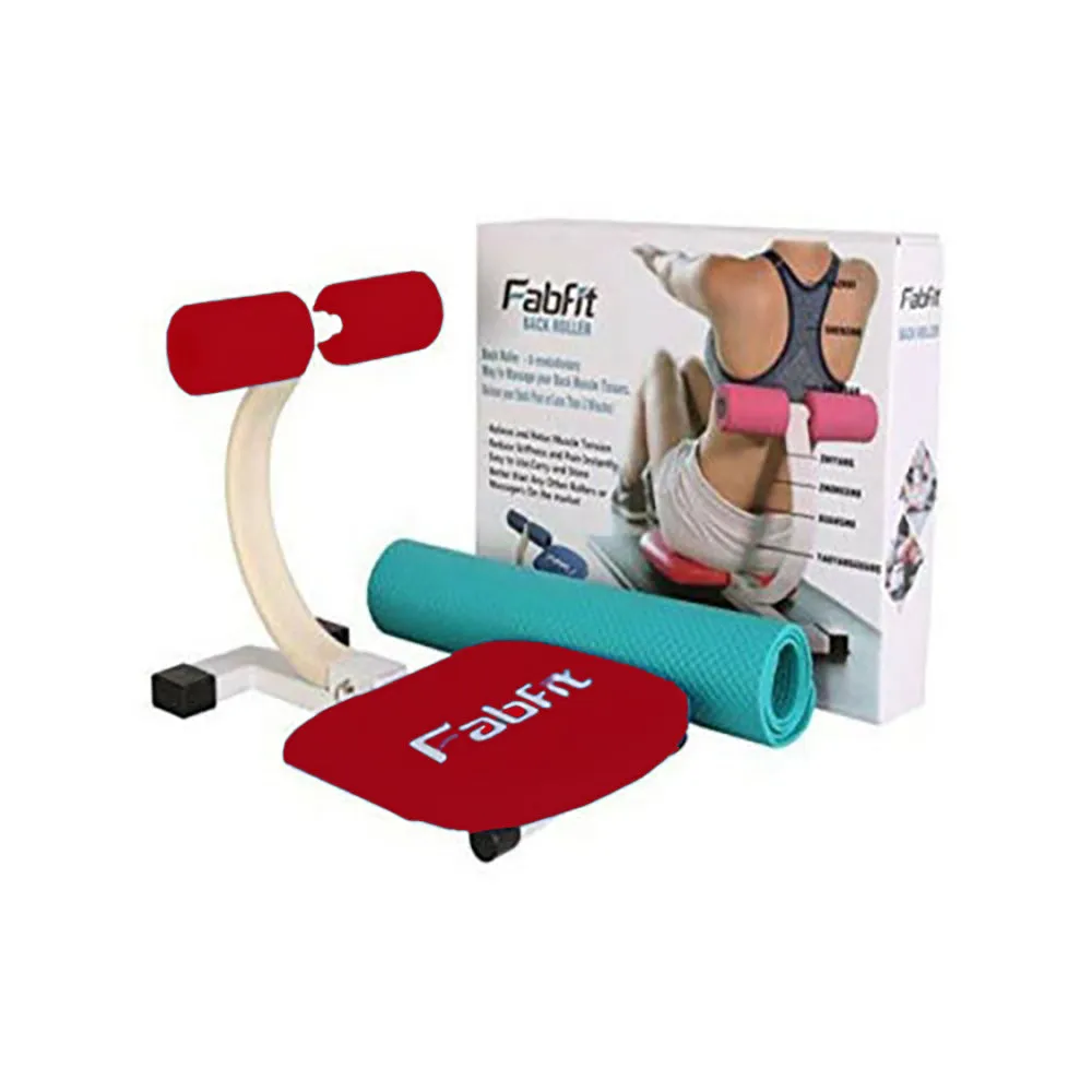 Abdominal Workout with Body/Back Massager Crunch Trainer Ab Machine