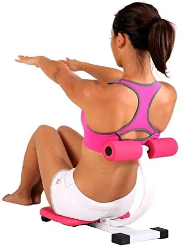 Abdominal Workout with Body/Back Massager Crunch Trainer Ab Machine