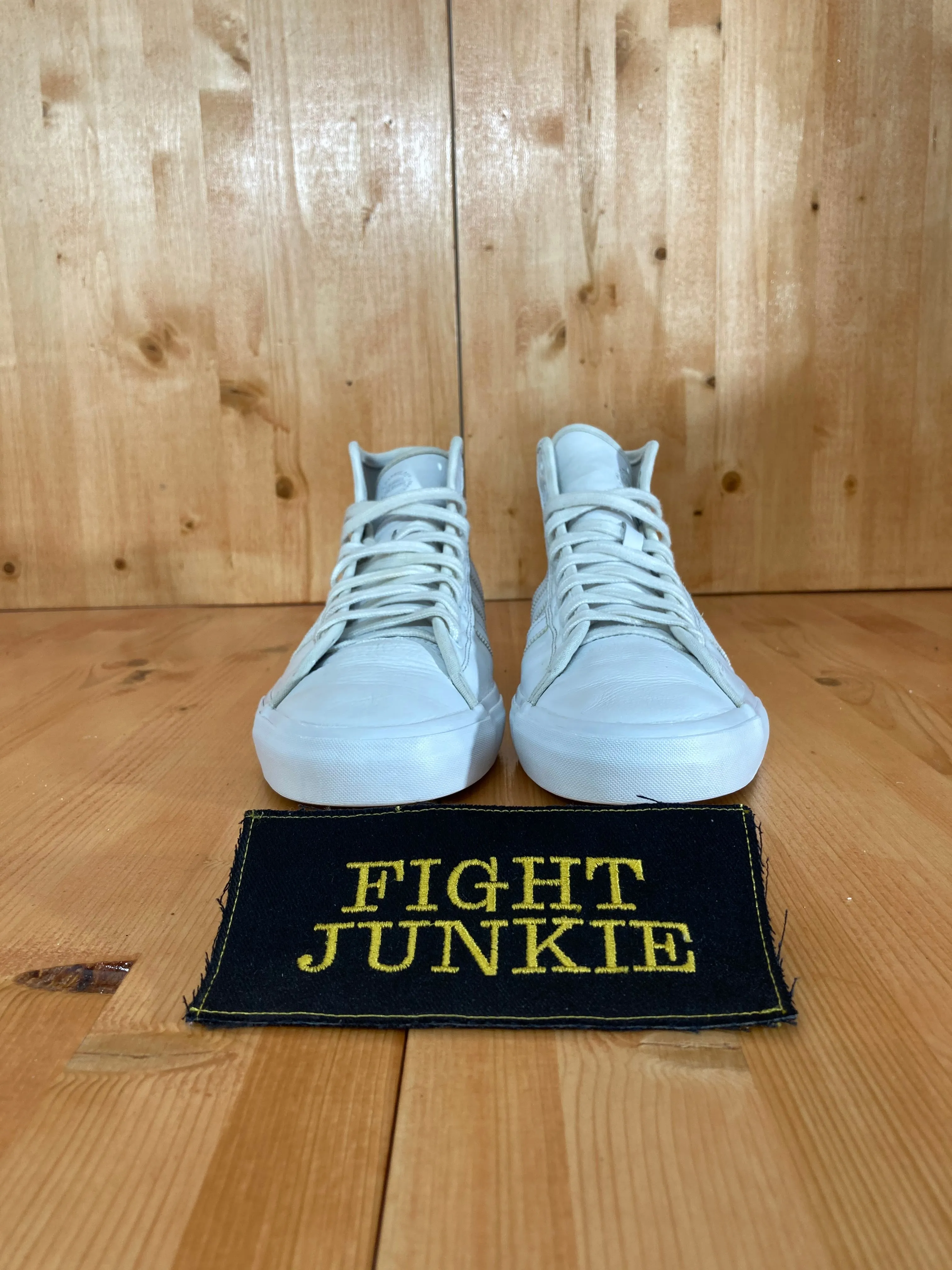 ADIDAS MATCHCOURT HIGH RX Men Size 9 Leather Shoes Sneakers