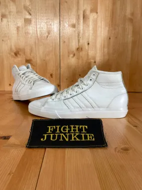 ADIDAS MATCHCOURT HIGH RX Men Size 9 Leather Shoes Sneakers
