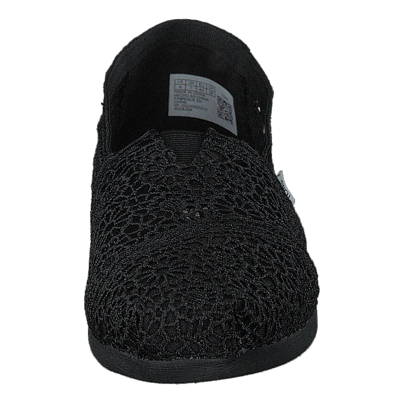 Blk Moroccan Crochet Wm Alpr E 001 Black