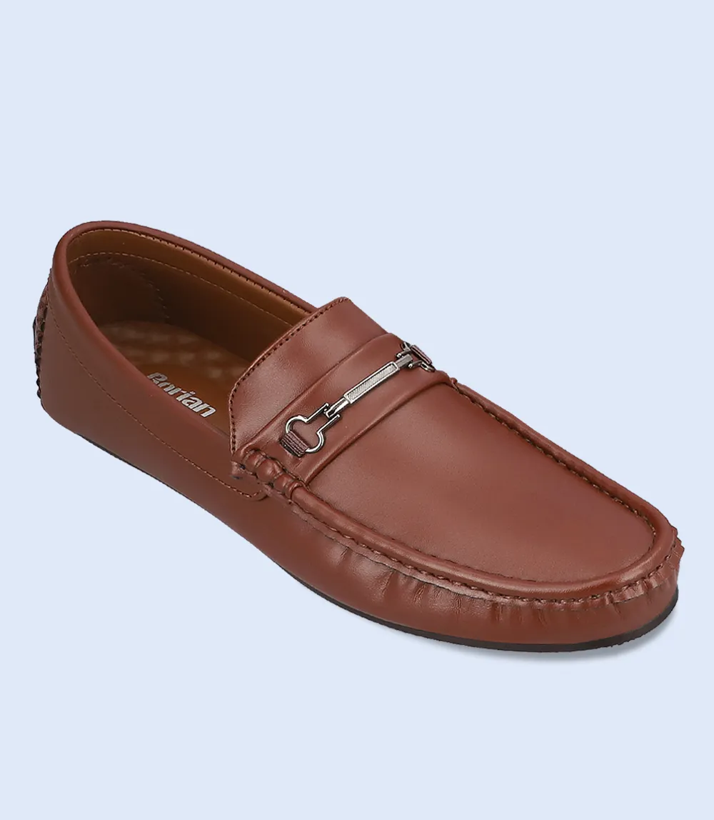 BM6680-BROWN-Men Loafers