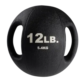 Bodysolid Dual Grip Medicine Ball - 12lb