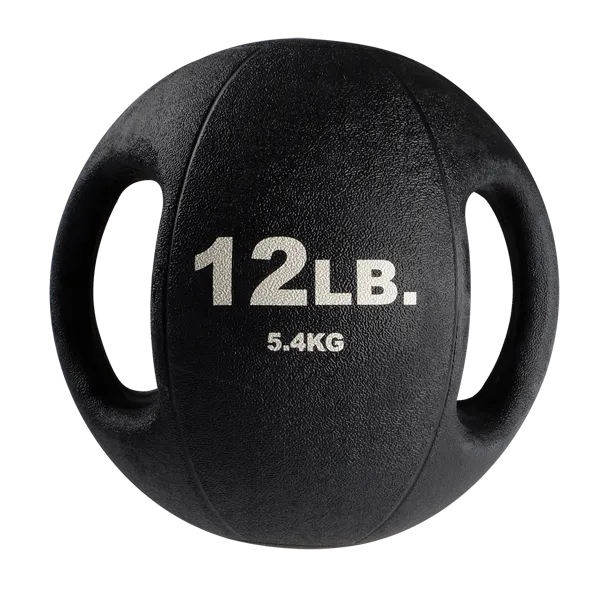 Bodysolid Dual Grip Medicine Ball - 12lb