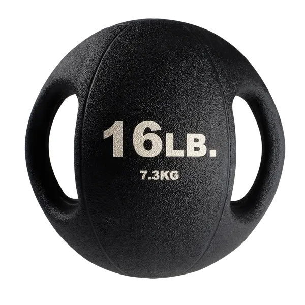 Bodysolid Dual Grip Medicine Ball- 16lb