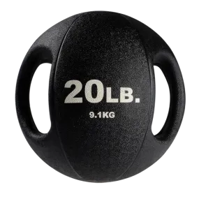 Bodysolid Dual Grip Medicine Ball 20lb