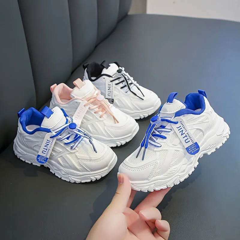 Breathable Lightweight Toddler Leather Sneakers