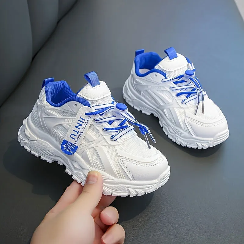 Breathable Lightweight Toddler Leather Sneakers