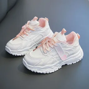 Breathable Lightweight Toddler Leather Sneakers