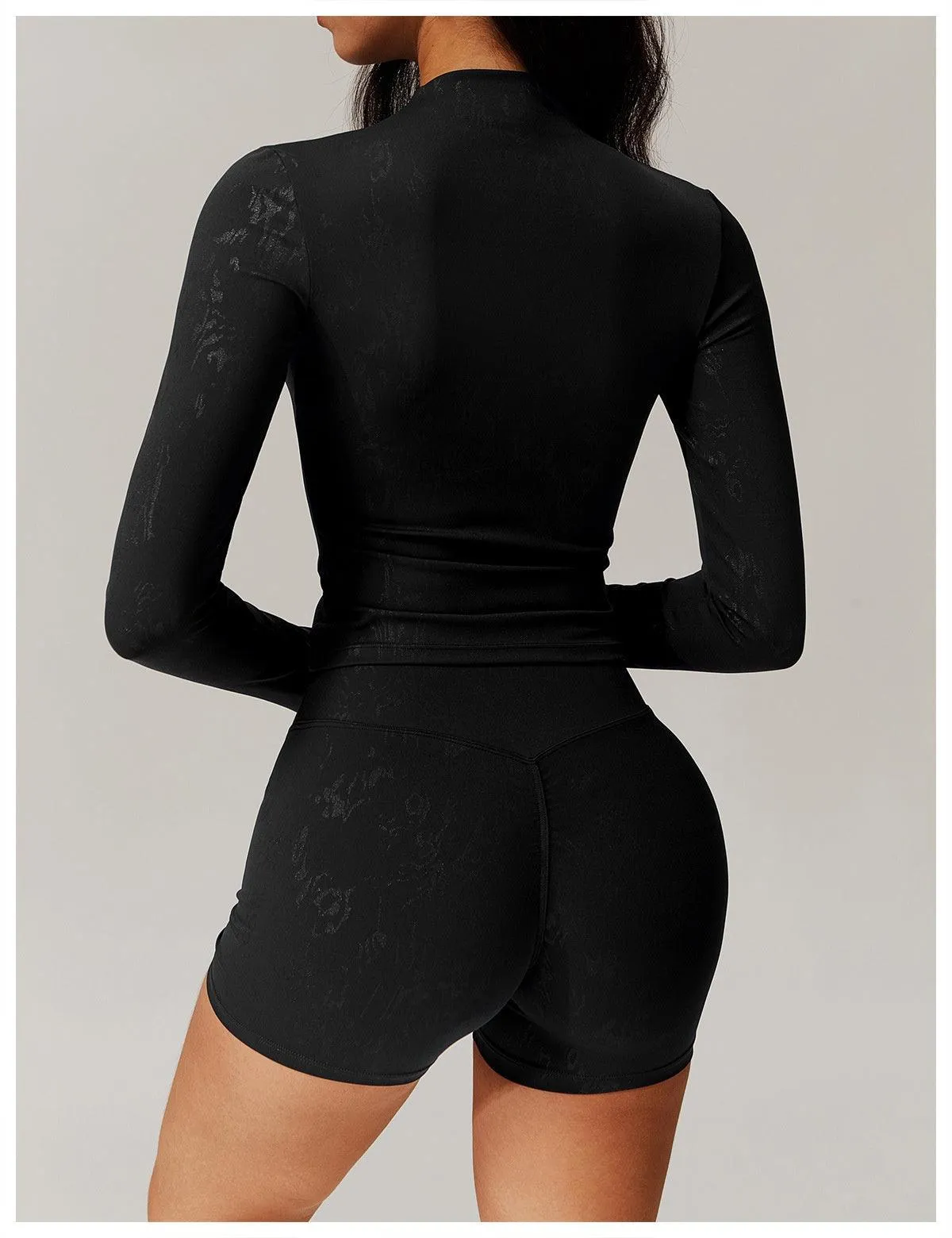 Bronzing Yoga Top Long sleeved Top – Stylish Activewear for Fitness and Beyond