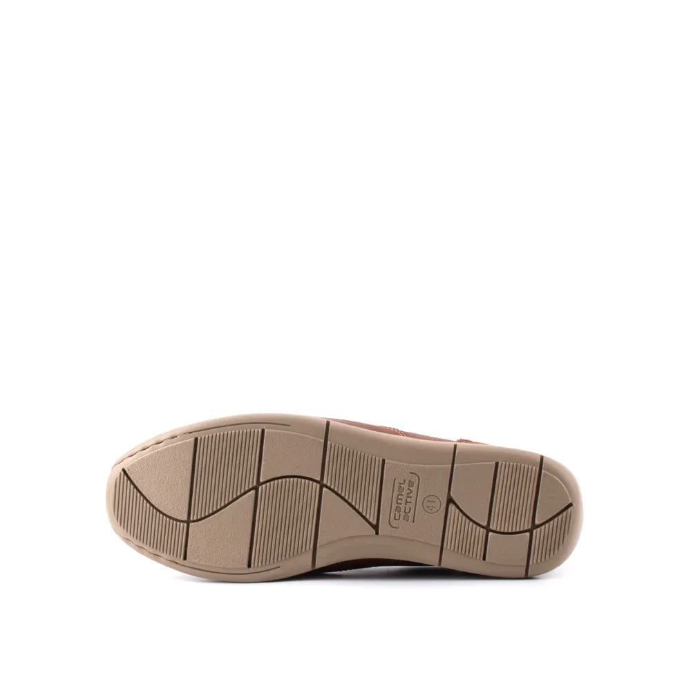 camel active Leather Smooth Slip On Men Brown RASCO 872401-AM1SV-3