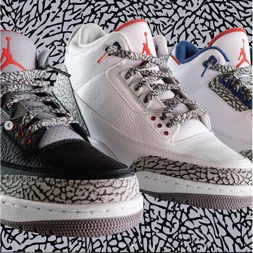 Cement Print Laces