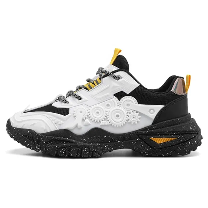 Chunky Mens Shoes - Velzard The Wheels Sneakers