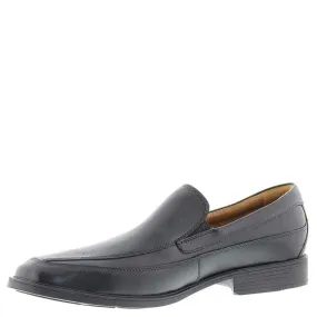 Clarks Men's Tilden Free Loafer, Black Leather, 10