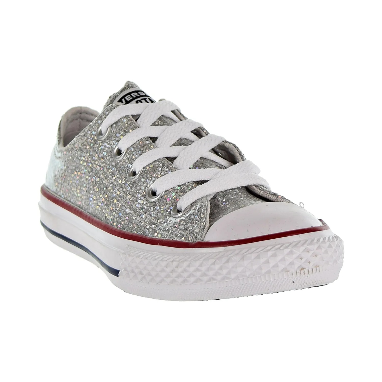 Converse Chuck Taylor All Star Ox Kids' Shoes Mouse/Enamel Red/White