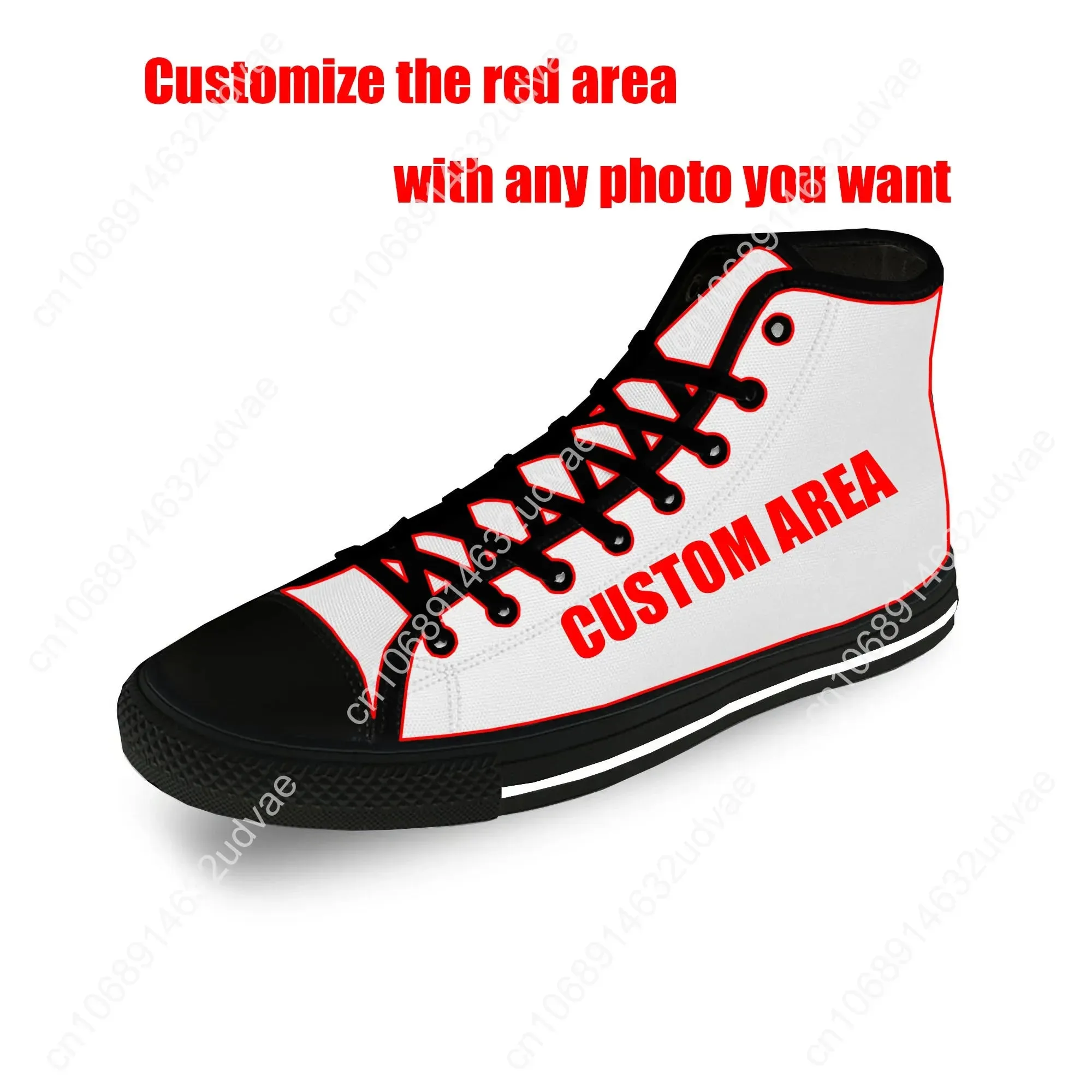Custom DIY Canvas Sneakers | Low Top & High Top Casual Shoes for Men, Women, & Teens