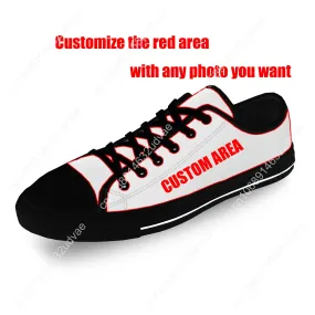 Custom DIY Canvas Sneakers | Low Top & High Top Casual Shoes for Men, Women, & Teens