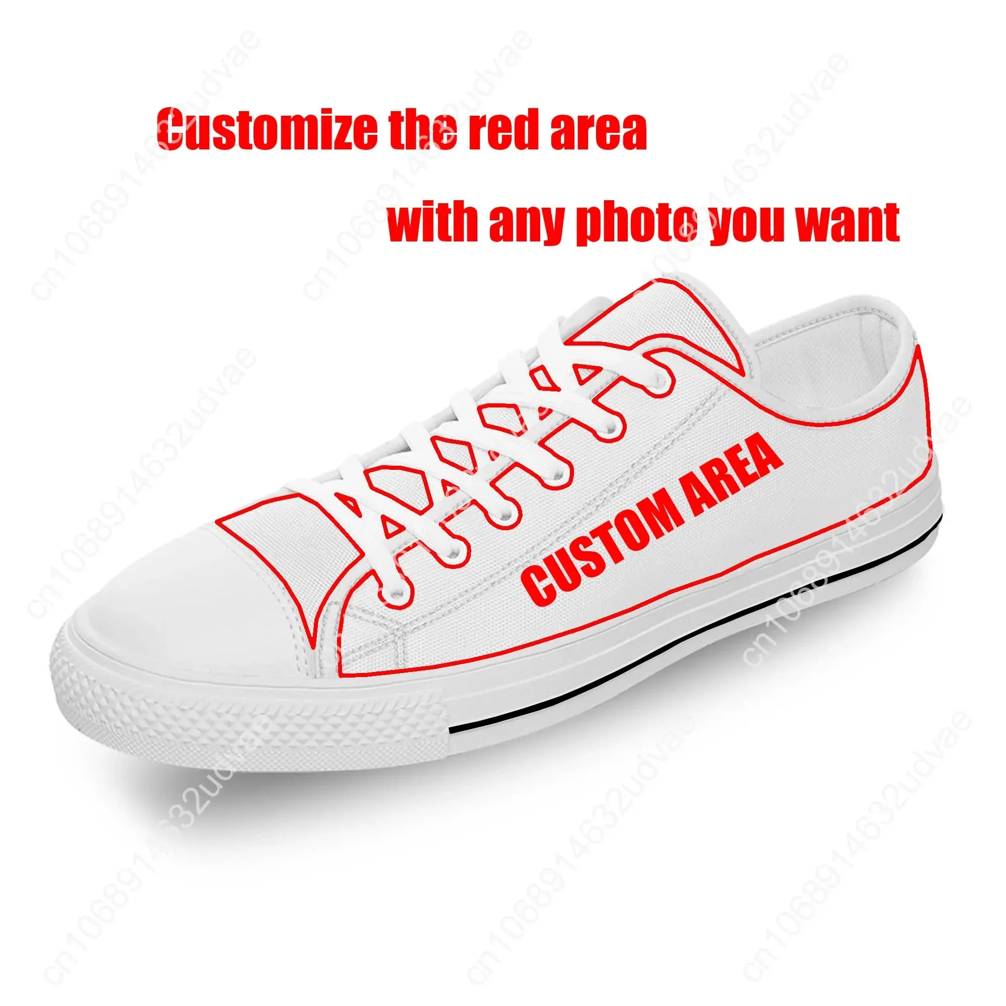 Custom DIY Canvas Sneakers | Low Top & High Top Casual Shoes for Men, Women, & Teens
