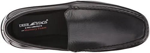 Deer Stags Men's Drive Slip-On Loafer, Black, 10