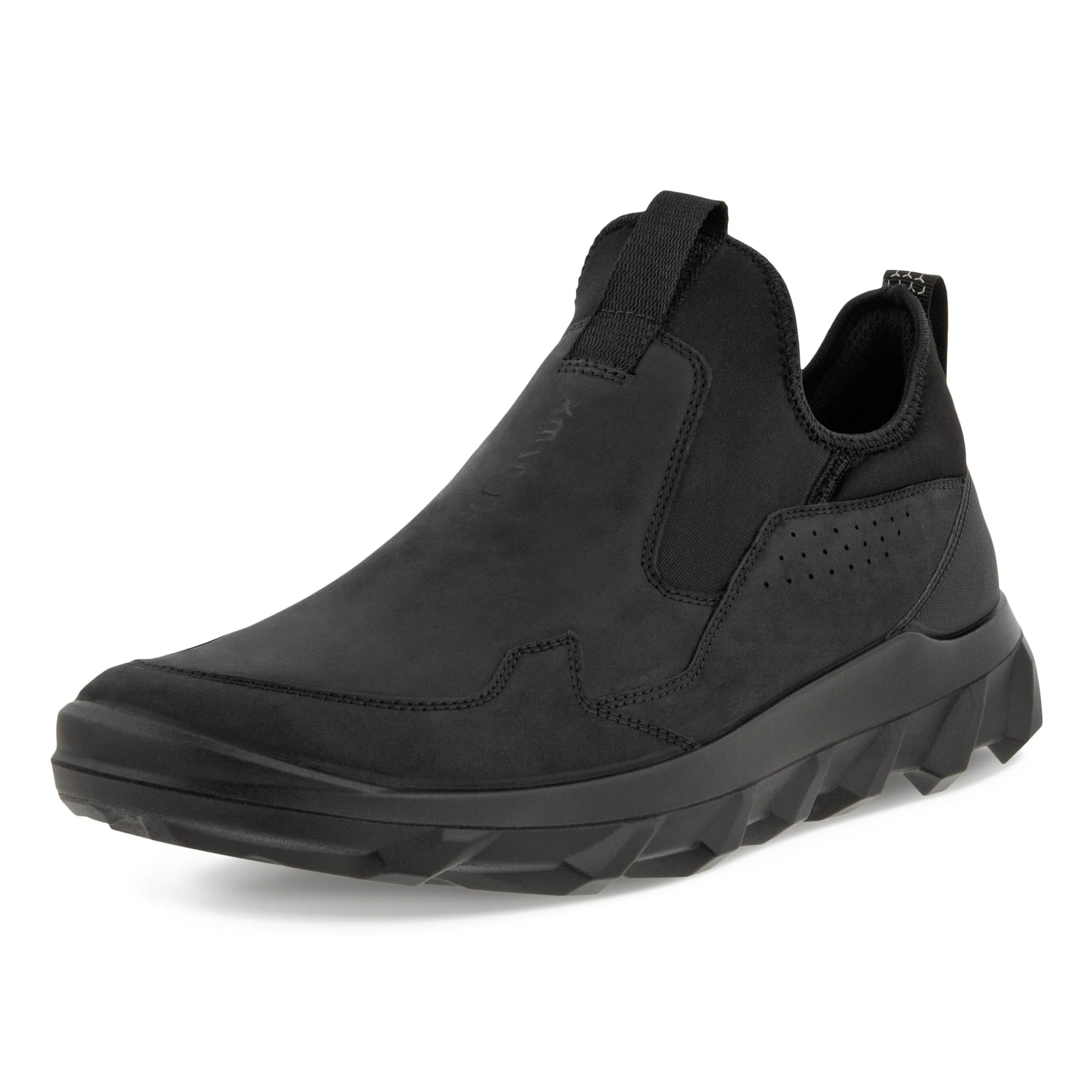 ECCO Men's MX Slip On 2.0 Sneaker, Black Nubuck, 11-11.5