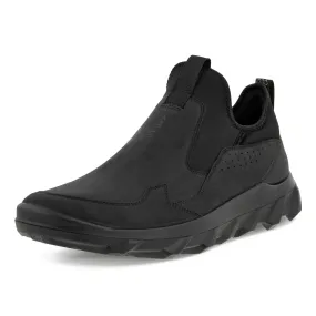 ECCO Men's MX Slip On 2.0 Sneaker, Black Nubuck, 11-11.5