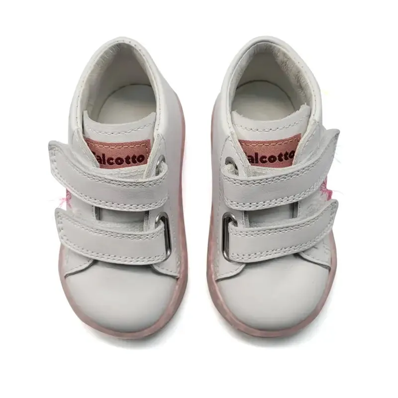 Falcotto Yloria Floral First Walker Velcro Sneaker