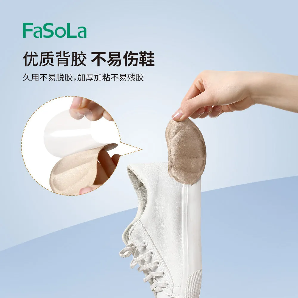 FaSoLa Heel Pads for Sneakers - Beige, 3 Pairs