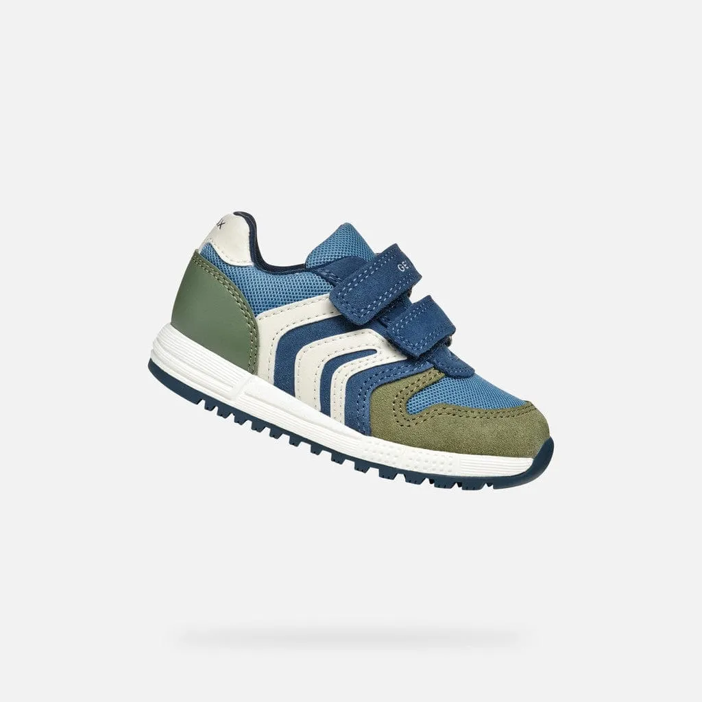 GEOX Toddler Alben Sage/Navy