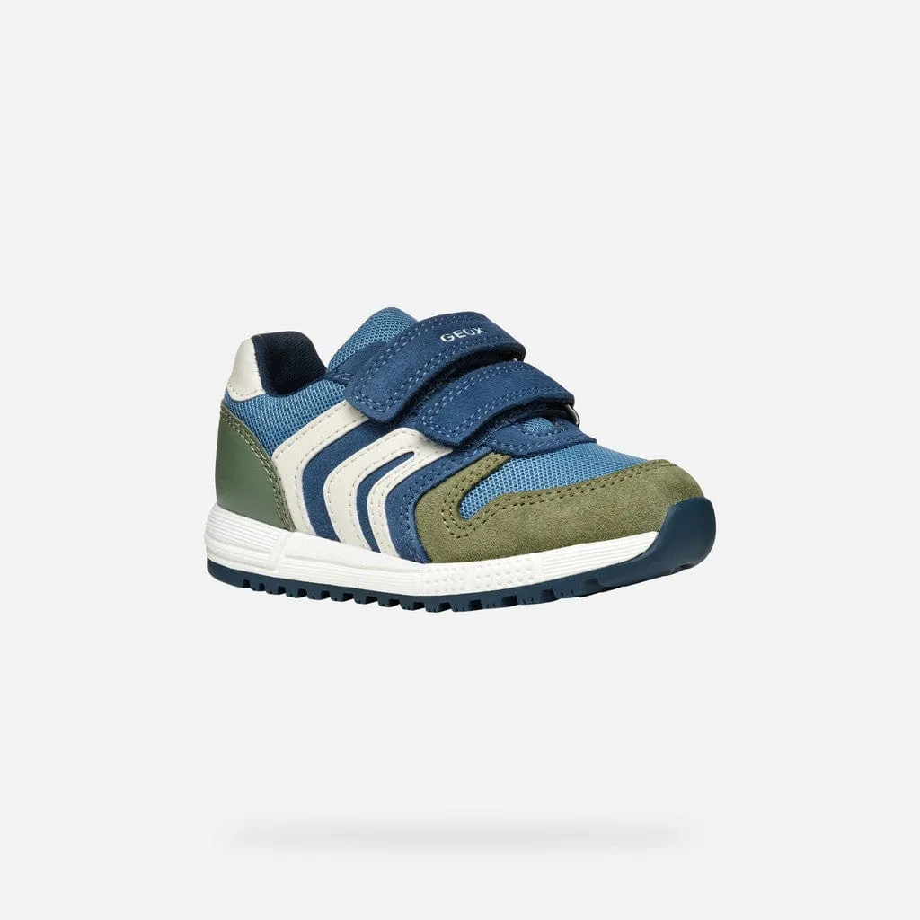 GEOX Toddler Alben Sage/Navy