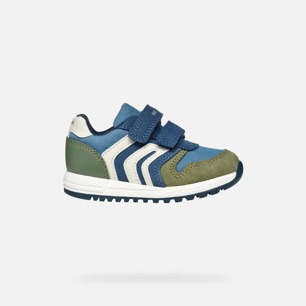 GEOX Toddler Alben Sage/Navy