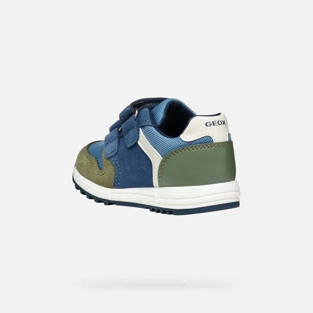 GEOX Toddler Alben Sage/Navy