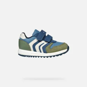 GEOX Toddler Alben Sage/Navy