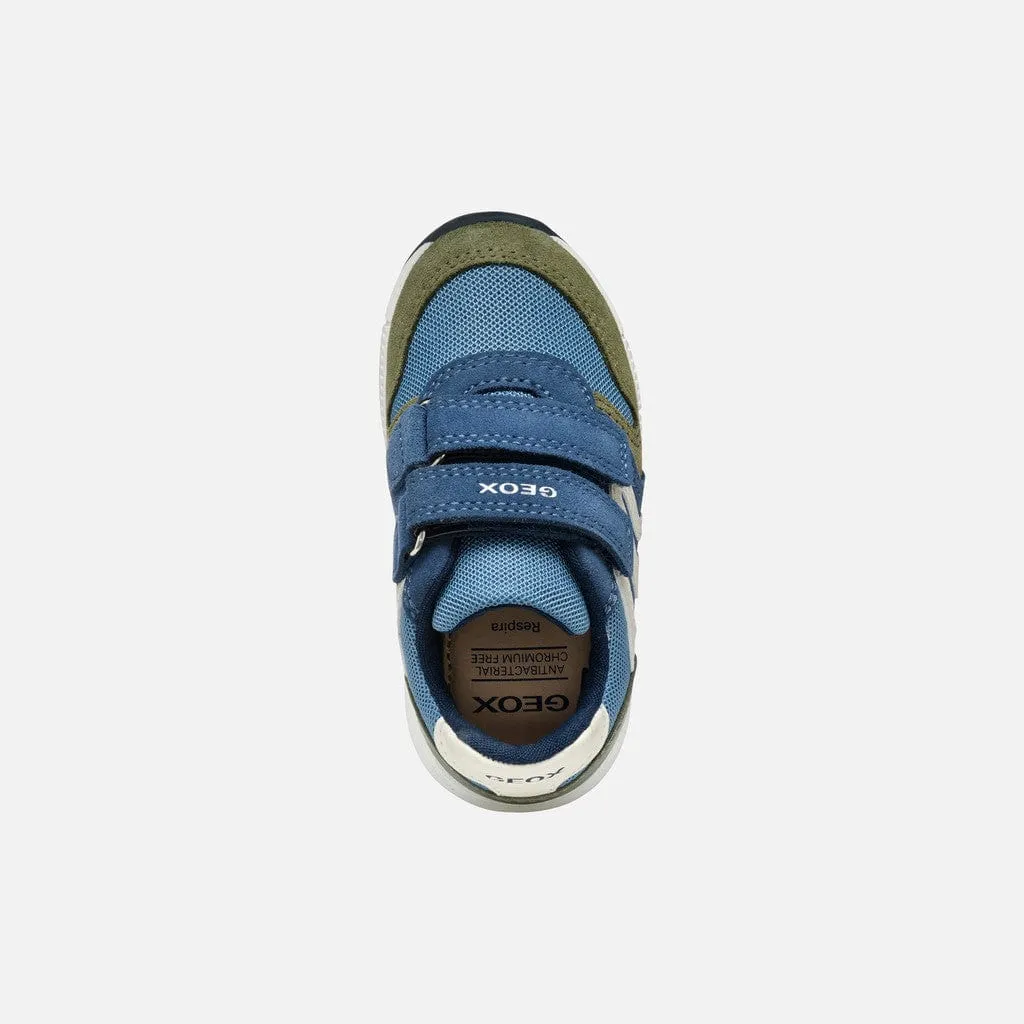 GEOX Toddler Alben Sage/Navy