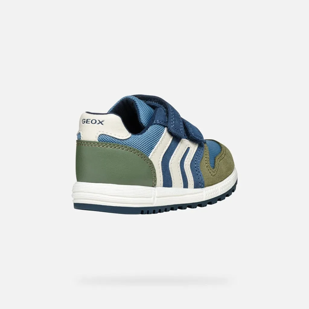 GEOX Toddler Alben Sage/Navy