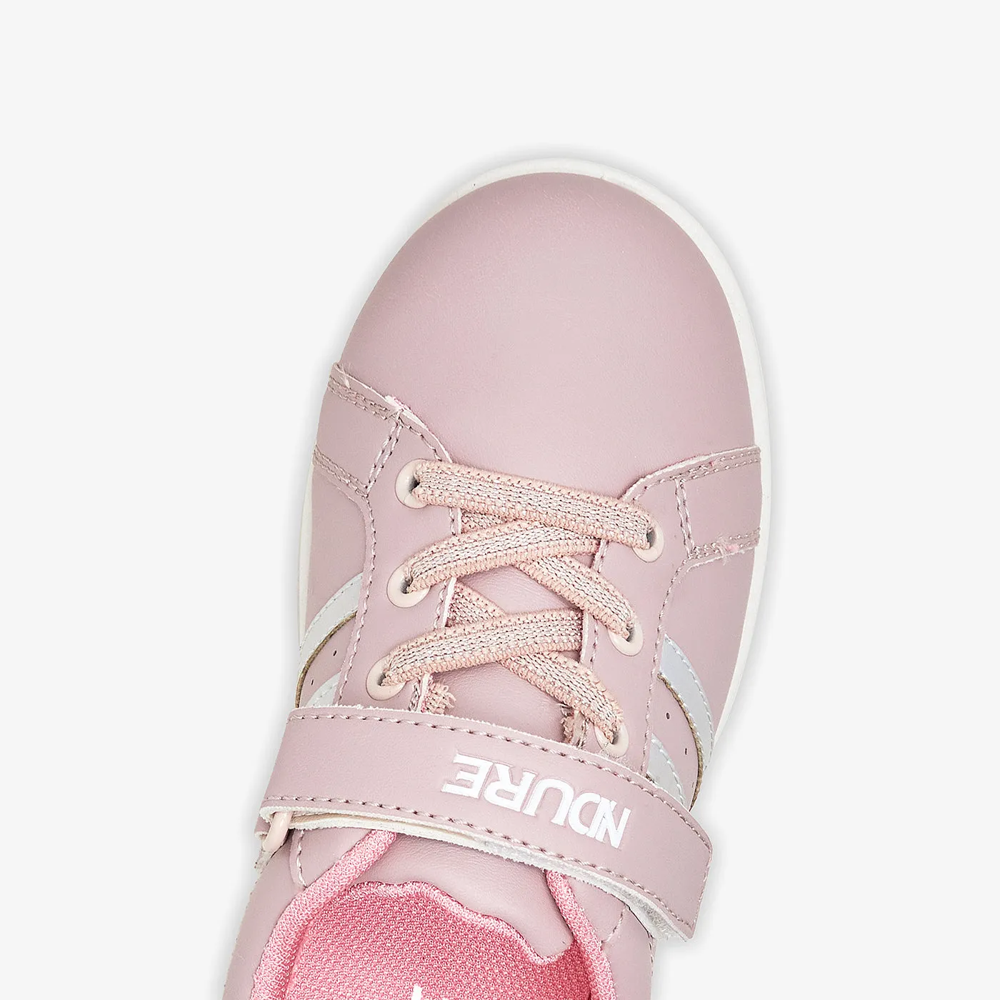 Girls' Adjustable Strap Sneakers