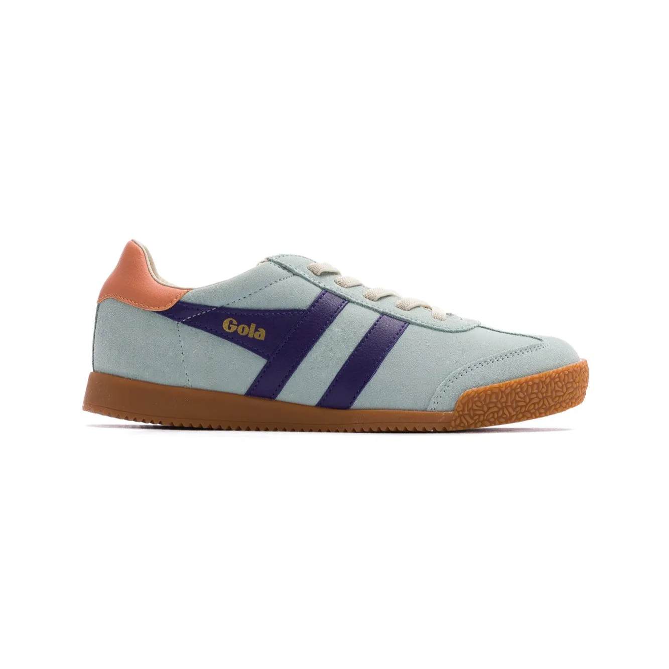 Gola Classics Kids' Elan Sneakers - Surf/Plum Terracotta