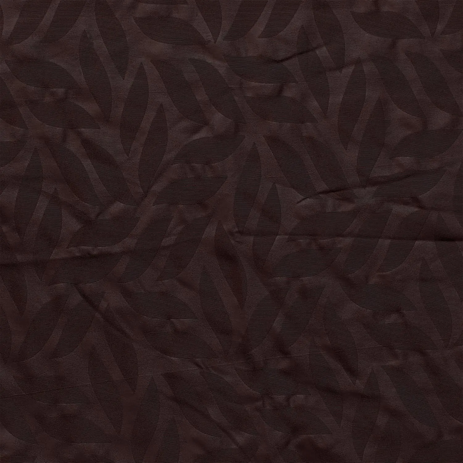 Heart Home Leaf Printed Elastic Stretchable Polyster Chair Cover for Home, Office, Hotels, Wedding Banquet (Brown)-50HH0999