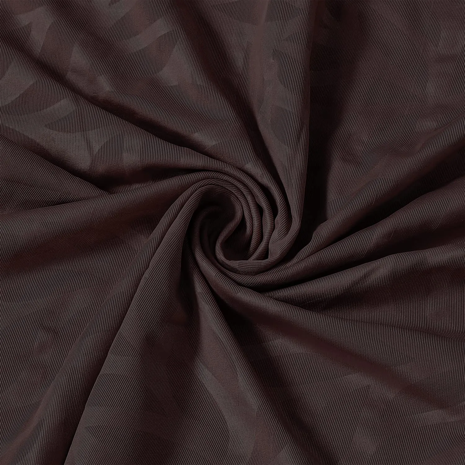 Heart Home Leaf Printed Elastic Stretchable Polyster Chair Cover for Home, Office, Hotels, Wedding Banquet (Brown)-50HH0999