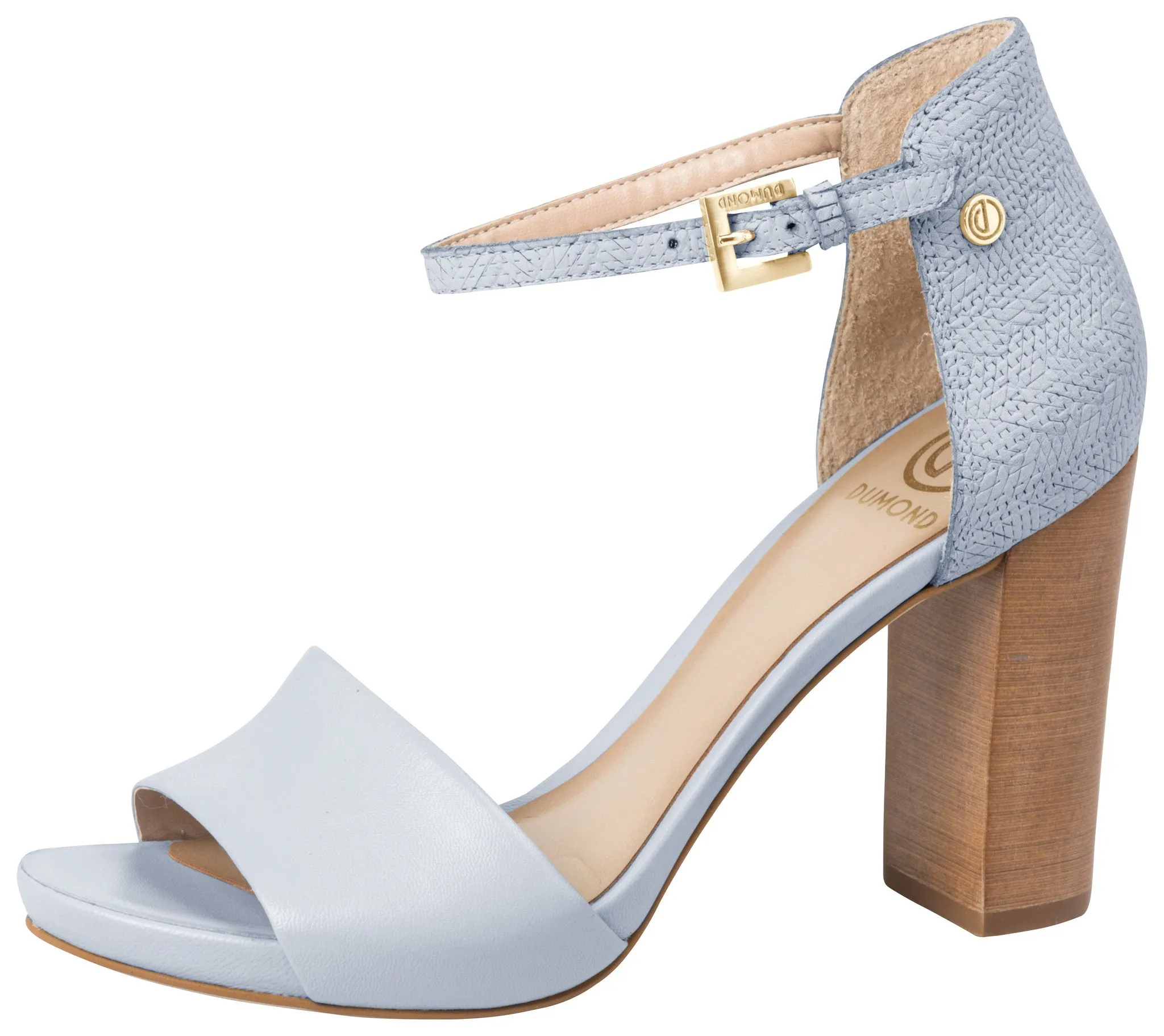 Heeled Sandal Blue Sky - Dumond