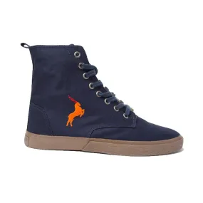 High Cut Performance Sneaker - Navy
