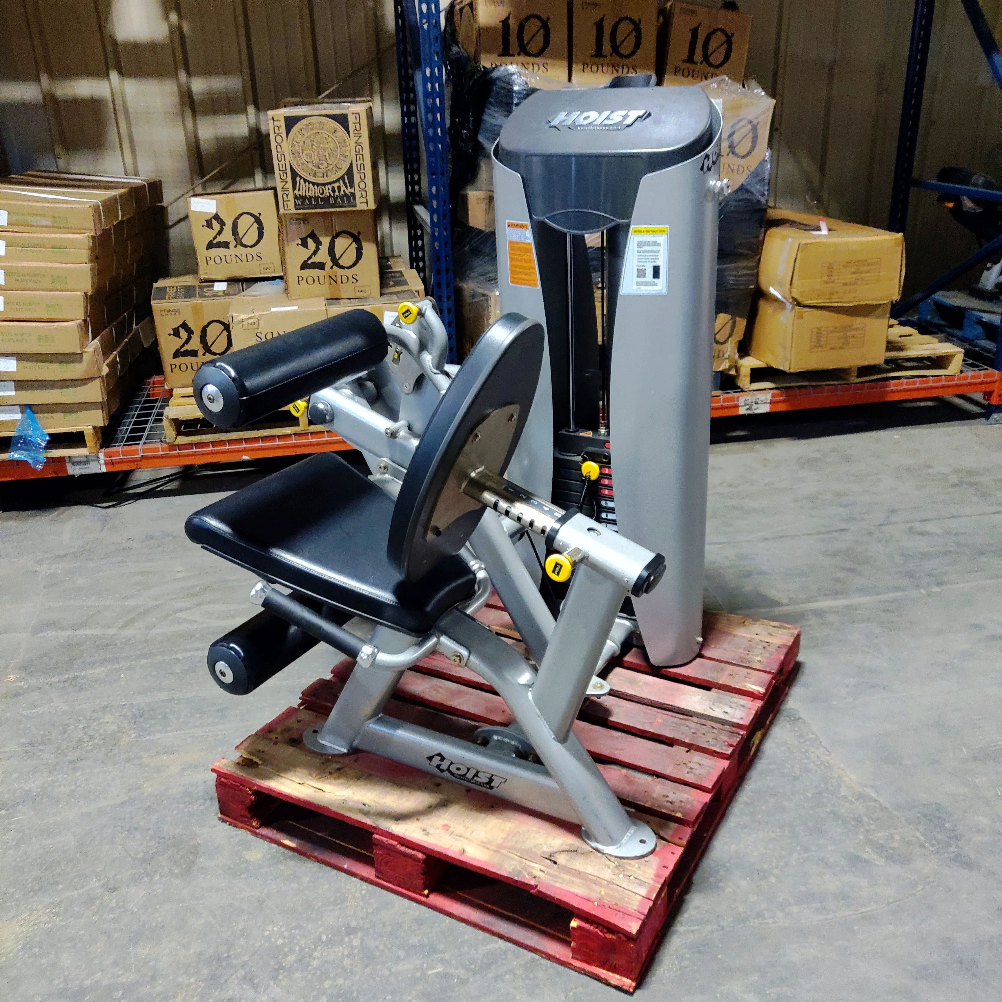 Hoist Fitness HD-3400 Dual Leg Extension/Leg Curl w/HD Weight Stack HARD TO FIND