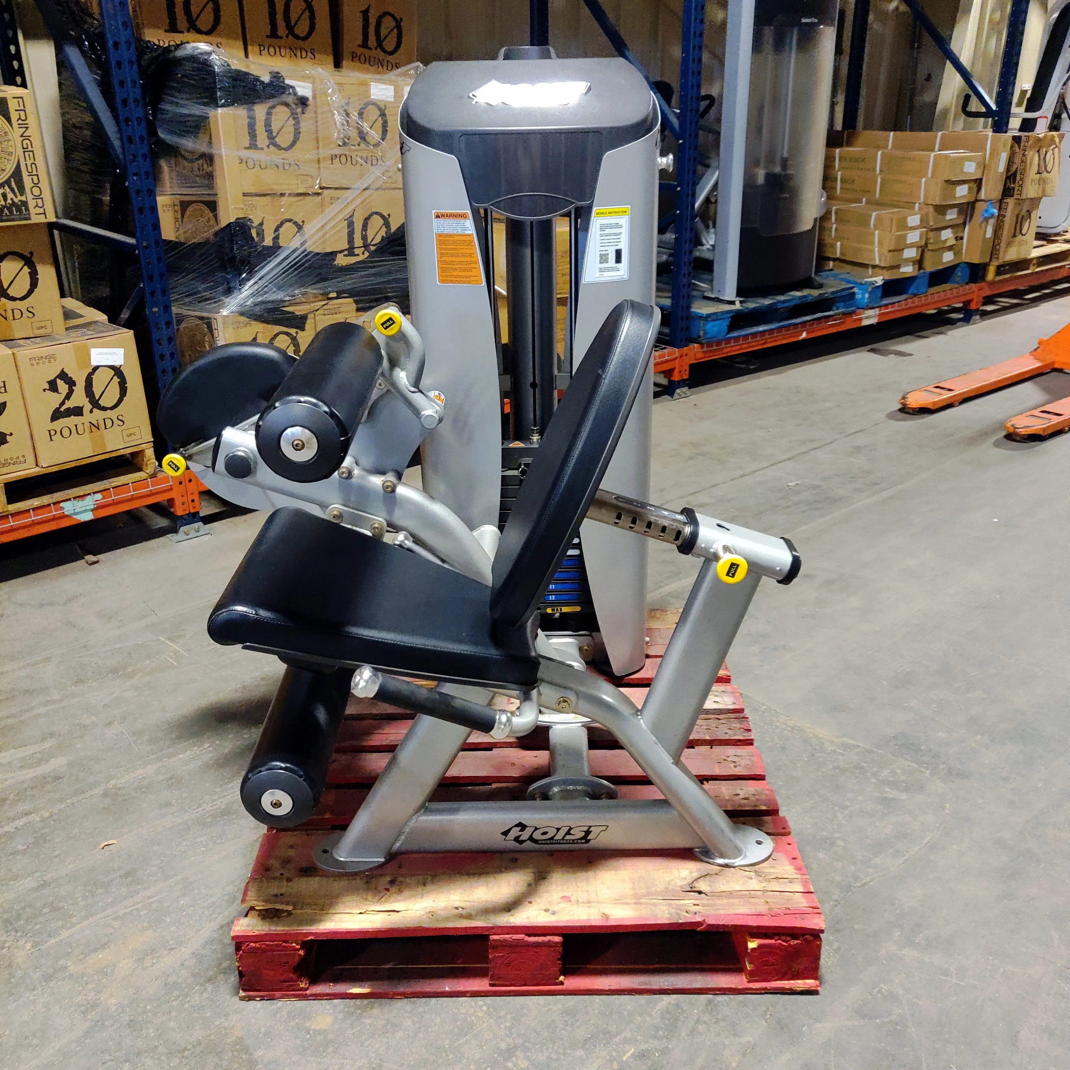 Hoist Fitness HD-3400 Dual Leg Extension/Leg Curl w/HD Weight Stack HARD TO FIND