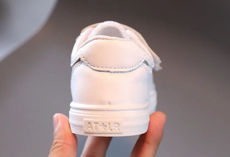 Hollow-Out Breathable Velcro Sneakers