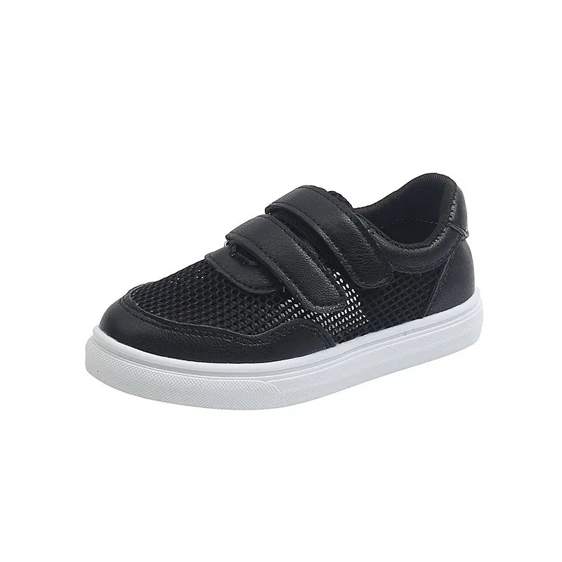 Hollow-Out Breathable Velcro Sneakers
