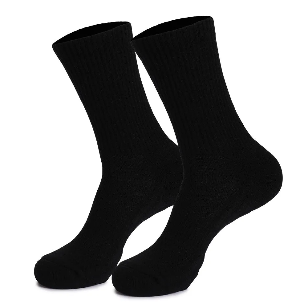 Hywell™ | Breathable Cushioned Running Crew Socks | 3 Pairs